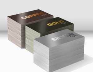 Business Card Print Stock Options