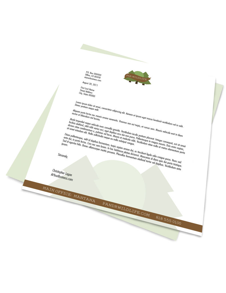 Premium Letterhead Printing