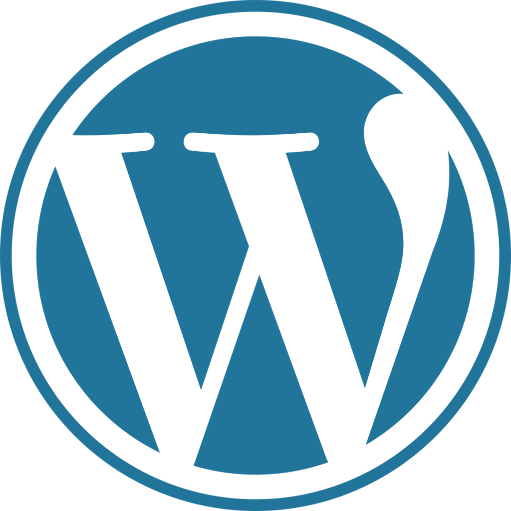 WordPress blue logo.svg 1024x1024 1