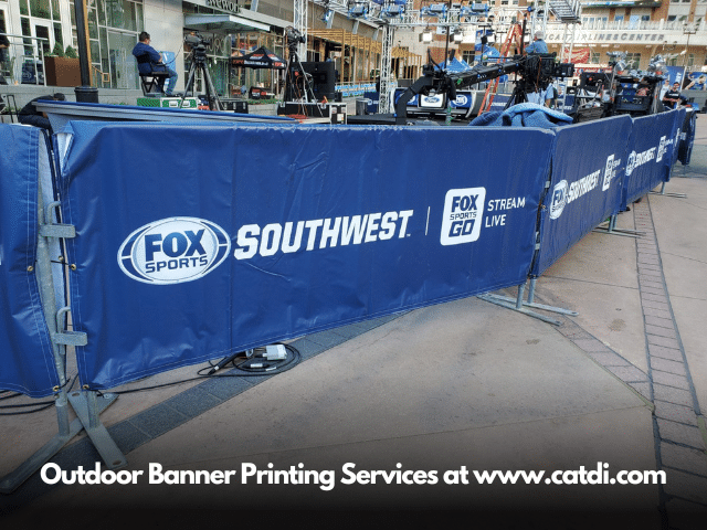 fox sports outdoor banner