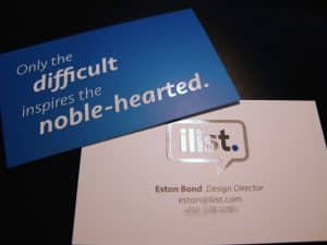 Matted Coated Business Cards Printing Catdi