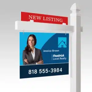 Easy Real Estate Signage with PDP Vinyl Posts