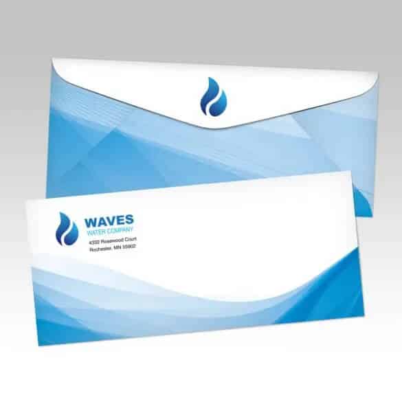 offset print and convert envelopes